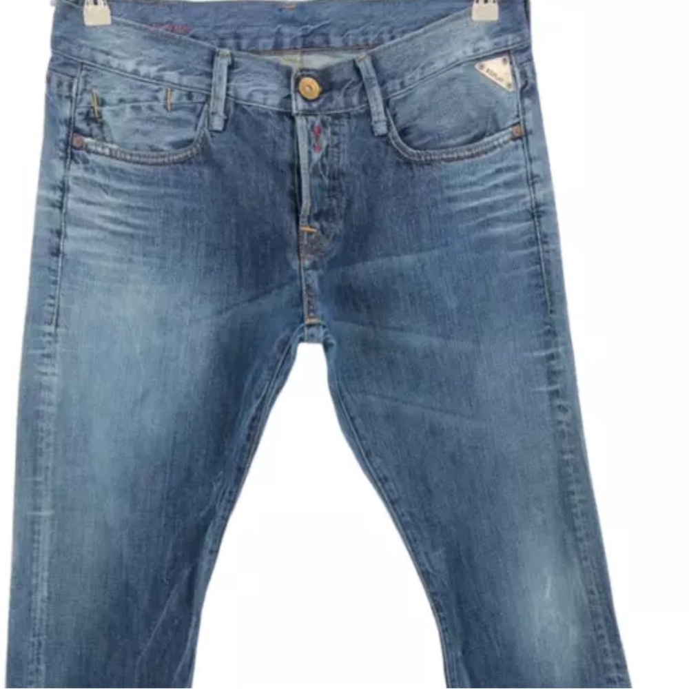 Replay Men’s Slim Fit Jeans Blue Size W32 L34